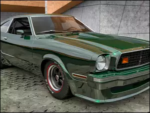 Zabytkowy Ford Mustang King Cobra z 1978 roku