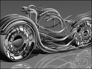 Graficzny motocykl