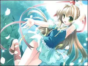 Sora Iro No Organ, duże oczy