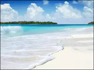 Brzeg morza