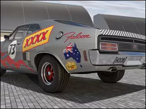 Ford Falcon XB GT-zabytkowy samochód rocznik 1973