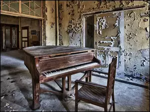 Fortepian, Zaniedbany, Pokój