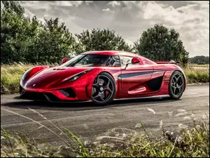 Supercar Koenigsegg Regera