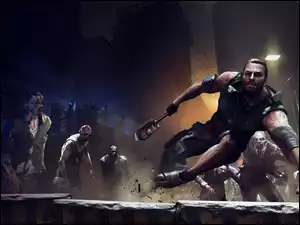Scena z gry komputerowej Dying Light