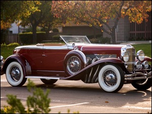Kabriolett Cabrio Duesenberg Coupe z 1929 roku