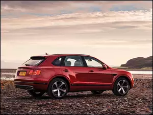 Bantley Bentayga V8 2018 na kamieniach