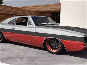 Samochód Zabytkowy Dodge Charger RT 1969