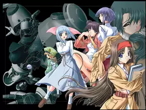 robot, Tsukuyomi Moon Phase, postacie
