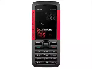 Czerwona, Nokia 5310 XpressMusic, Czarna