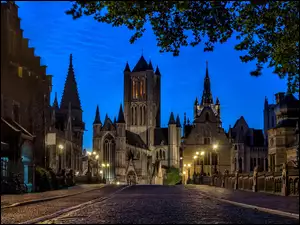 Belgia, Muzeum broni i tortur, Gandawa, Zamek Gravensteen, Zmierzch