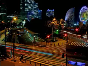 Noc, Yokohama, Japonia