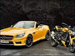 Mercedes-Benz AMG R172 SLK-Class Żółty