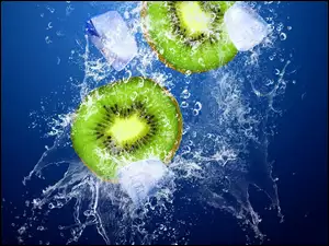 Woda, Kiwi, Lód