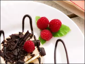 Maliny, Deser, Lody, Czekolada