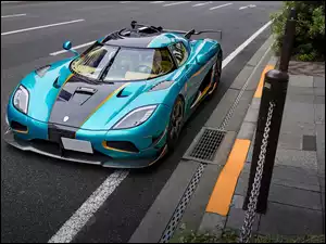 Samochód Koenigsegg Agera R rozcnik 2017