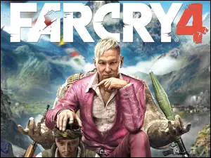 Napis, Far Cry 4, Gra, Mężczyzna