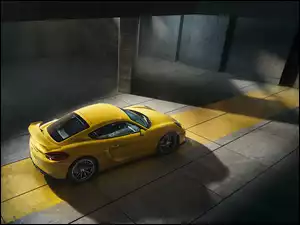 Porsche Cayman GT4 2015 w garażu