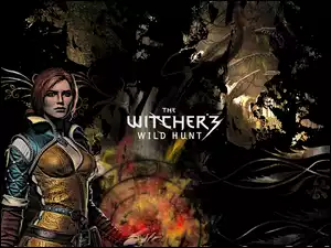 Witcher, Witcher 3, Czarodziejka, Wiedźmin, Magia, Merigold, Triss