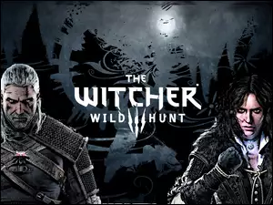 Geralt, Witcher 3, Wiedźmin, Yennefer