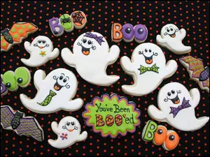 Halloweenowe ciasteczka