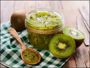 Dżem z kiwi z owocami