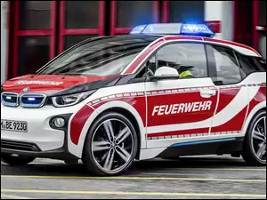 BMW i3 strażackie