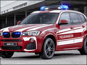 BMW X3 straż pożarna