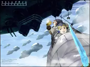 samolot, Last Exile, ludzie