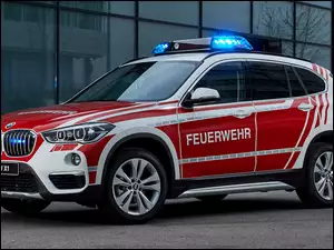 BMW X1 Straż pożarna