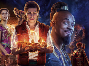 Will Smith, Aladyn, Mena Massoud, Aktorka, Aktor, Film, Księżniczka, Aktorzy, Aladdin, Aktorka, Naomi Scott, Naomi Scott