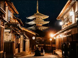 Oświetlone Tokio