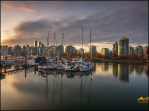 Jesień w Parku Stanleya w Vancouver