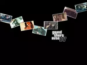 kobieta, broń, Gta 4, lizak, postacie, mężczyzna