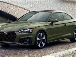 Zielone, Audi A5, Coupe