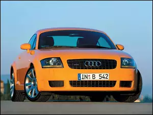 Przód, Pomarańczowe, Audi TT