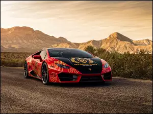 Góry, Lamborghini Huracan, Droga