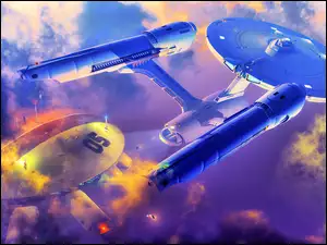 Grafika, Enterprise, Statki kosmiczne