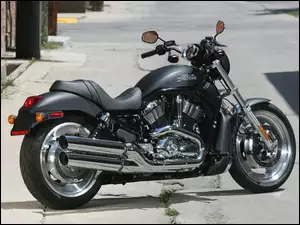 Wydechy, Harley Davidson Night Rod, Chromowane