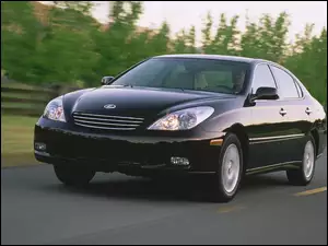 ES, Czarny, Lexus