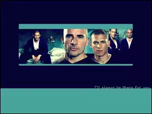 Wentworth Miller, bracia, Skazany na śmierć, Prison Break, Dominic Purcell