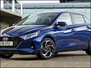 Hyundai i20, Granatowy