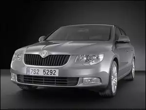 Przód, Skoda Superb