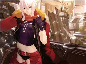 kobieta, Bakuretsu Tenshi, pistolet