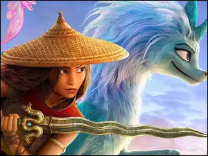 Odważna, Raya and the Last Dragon, Fantasy, Wojownicza, Raya i ostatni smok, Postać Raya, Księżniczka, Film animowany