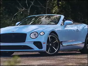 Bentley Continental GT Cabrio, Niebieski