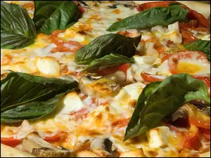 Pizza, Pieczarki