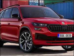 Przód, Skoda Kodiak Sport