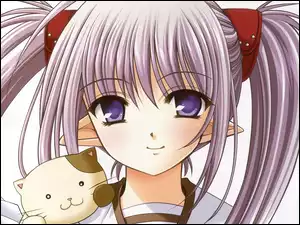 maskotka, Shuffle, dziewczynka