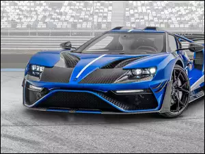 Sportowy Ford GT Le Mansory przodem