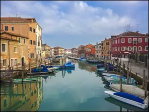 Wyspa Murano na lagunie opodal Wenecji
